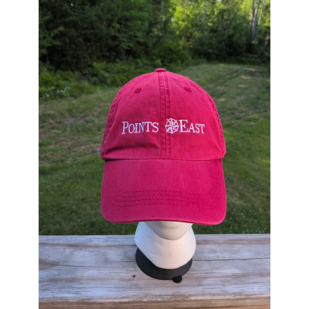 Points East Real Estate Maine Adult Adjustable Hat Cap